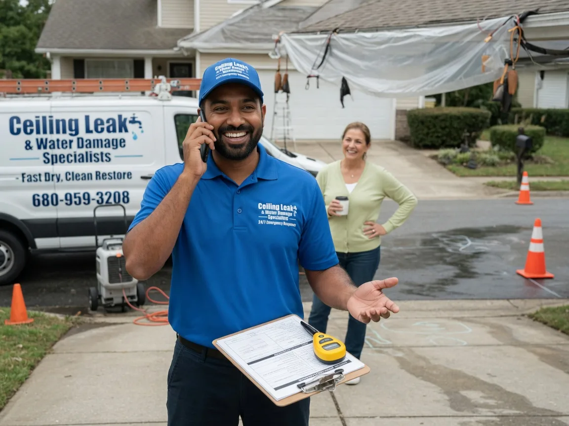 Ceiling Leak Cleanup Strawberry Valley, CA FAQs